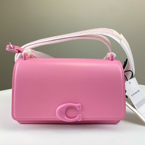 Coach Handbags - Coach CR521 Mono Bandit Leather Crossbody in Vivid Pink